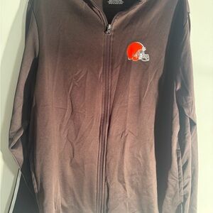 NFL Brown Jacket with Cleveland Browns Logo